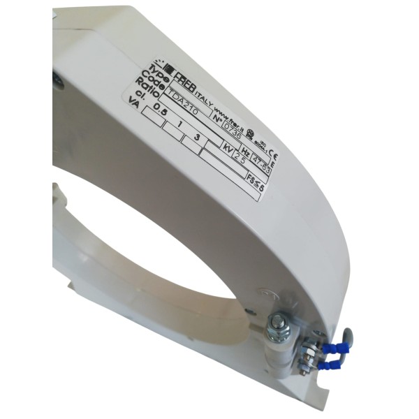 Transformateur toroïdal divisé Frer TDA210 pour relais différentiel, diamètre 210 mm